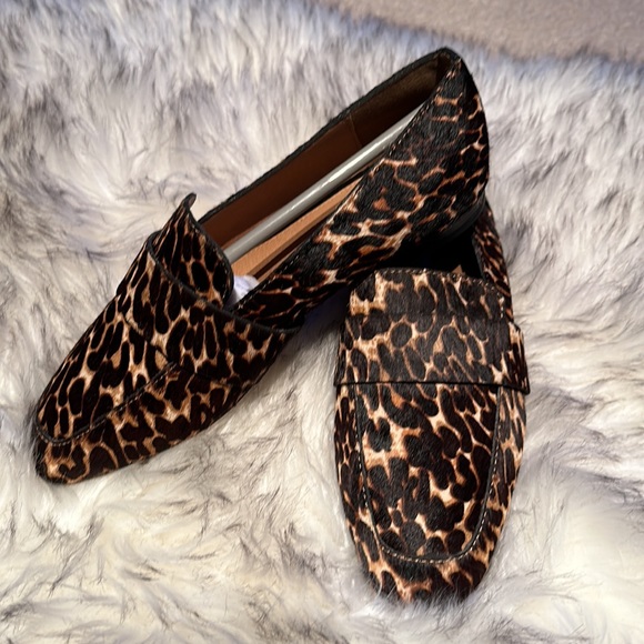 NEW! Halogen Lucy Leopard Loafers - Picture 8 of 14
